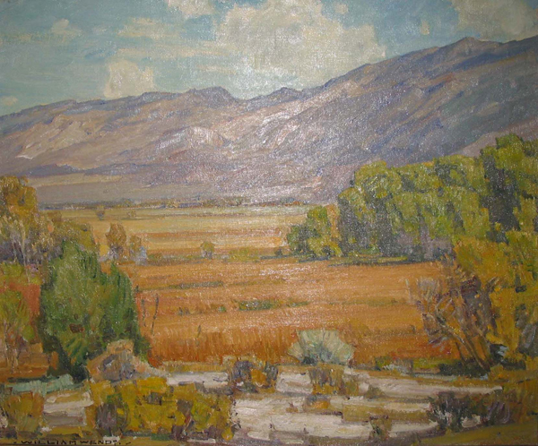 Owens River Valley, 1929 by William Wendt