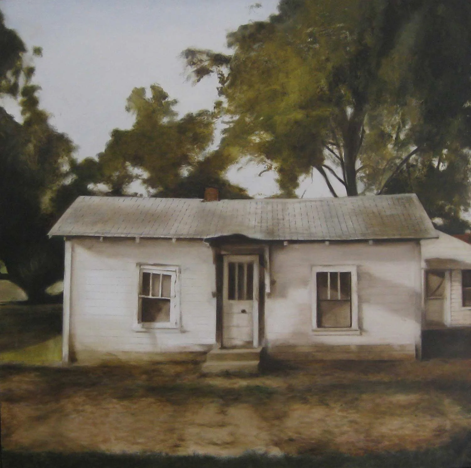 Deborah Martin Hazen Steps, 2009 Hazen, Arkansas Oil on canvas 36x36"