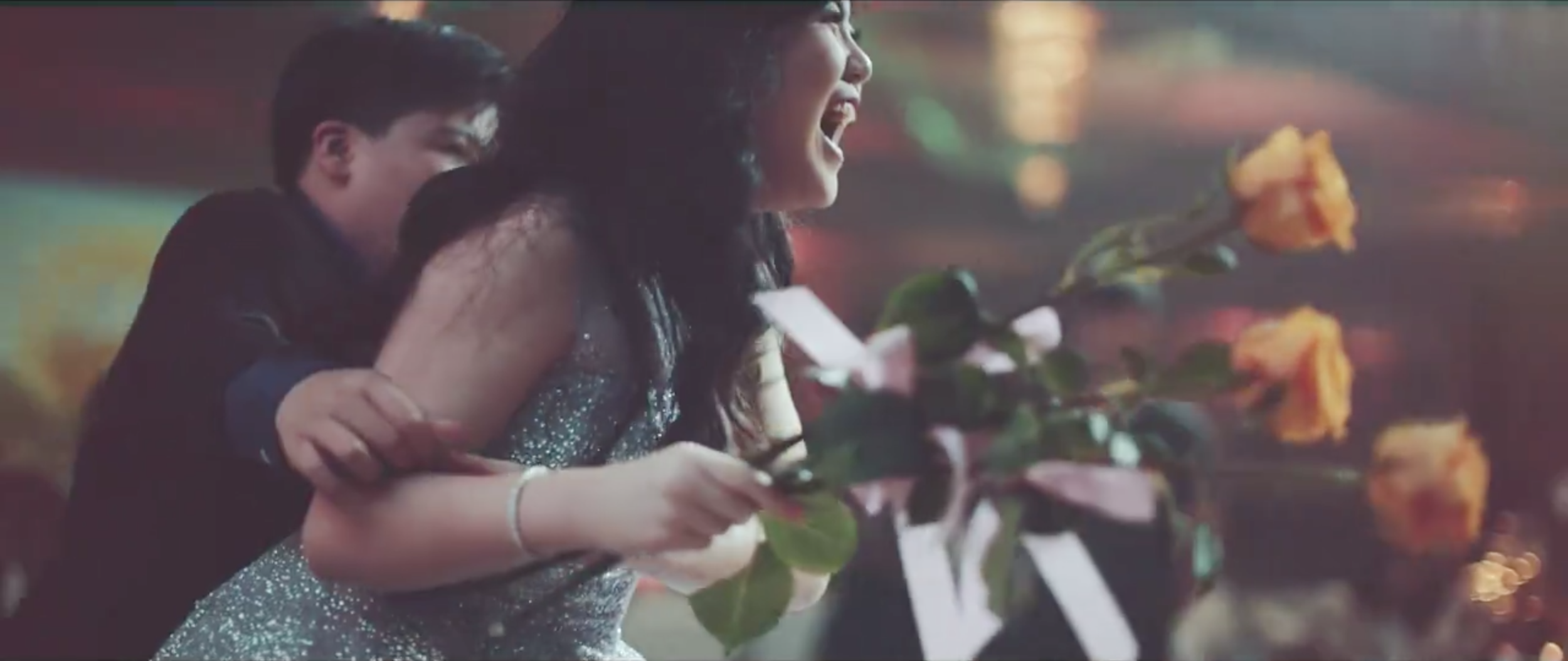 Audrey turns 18 at The Shangri-La, Makati. Screenshots taken from the onsite video by Cinemaworks.