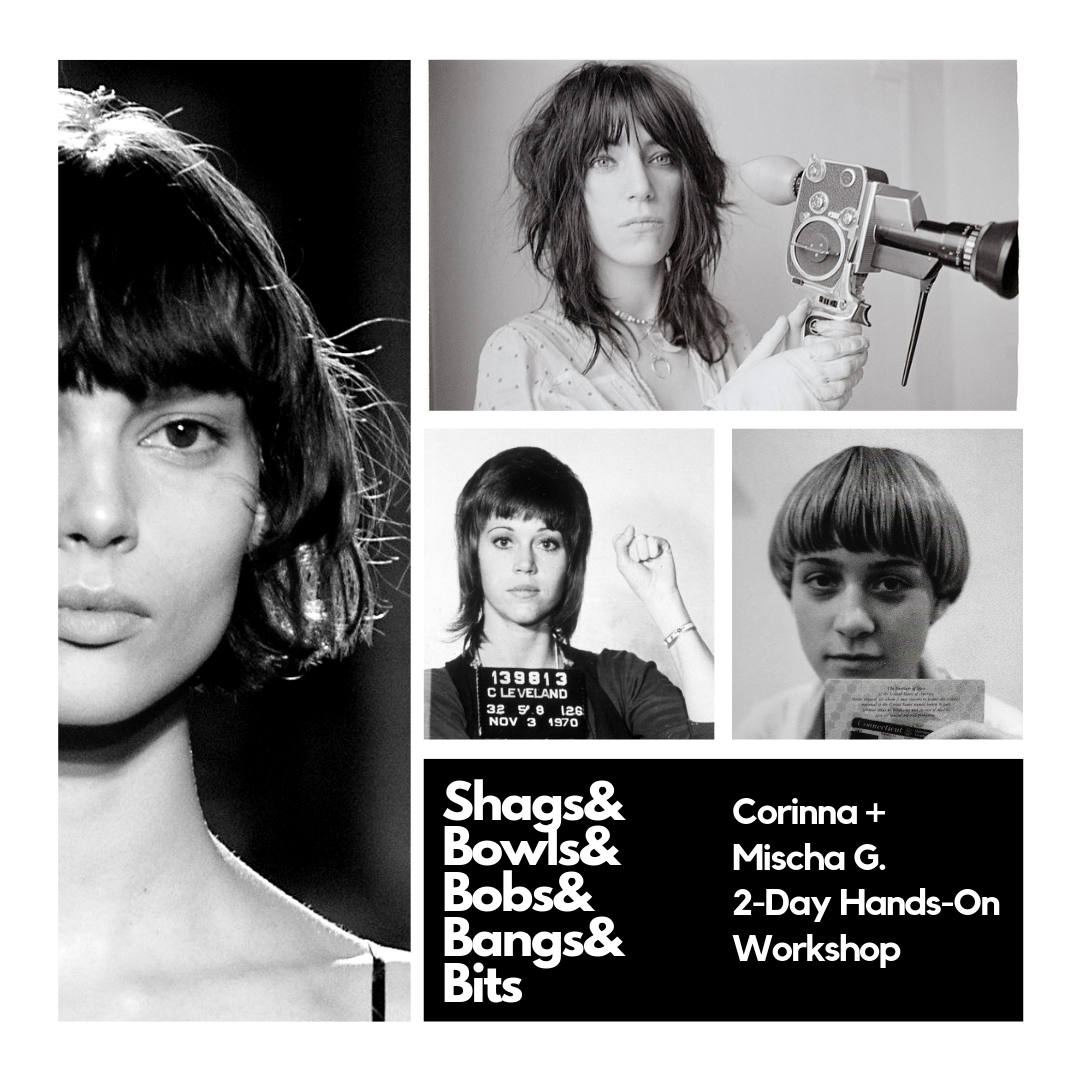 November 17-18: Shags, Bowls, Bobs, Bangs, & Bits Workshop