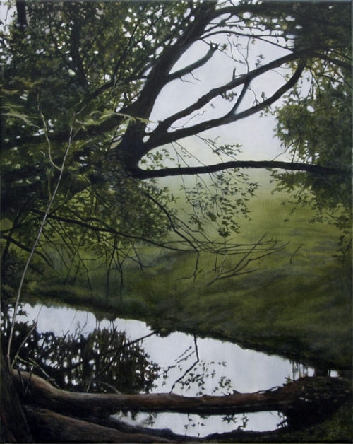Repo #1 Oil on linen, 41 x 51 cm