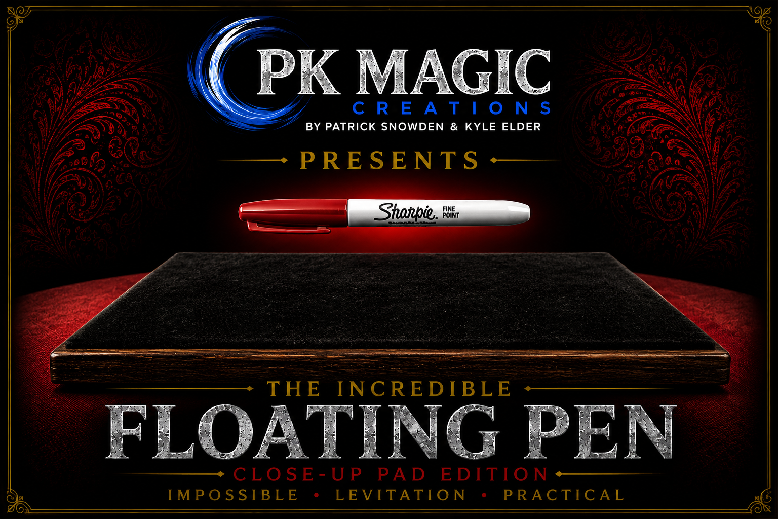 The Incredible Floating Pen Close-Up Pad Edition