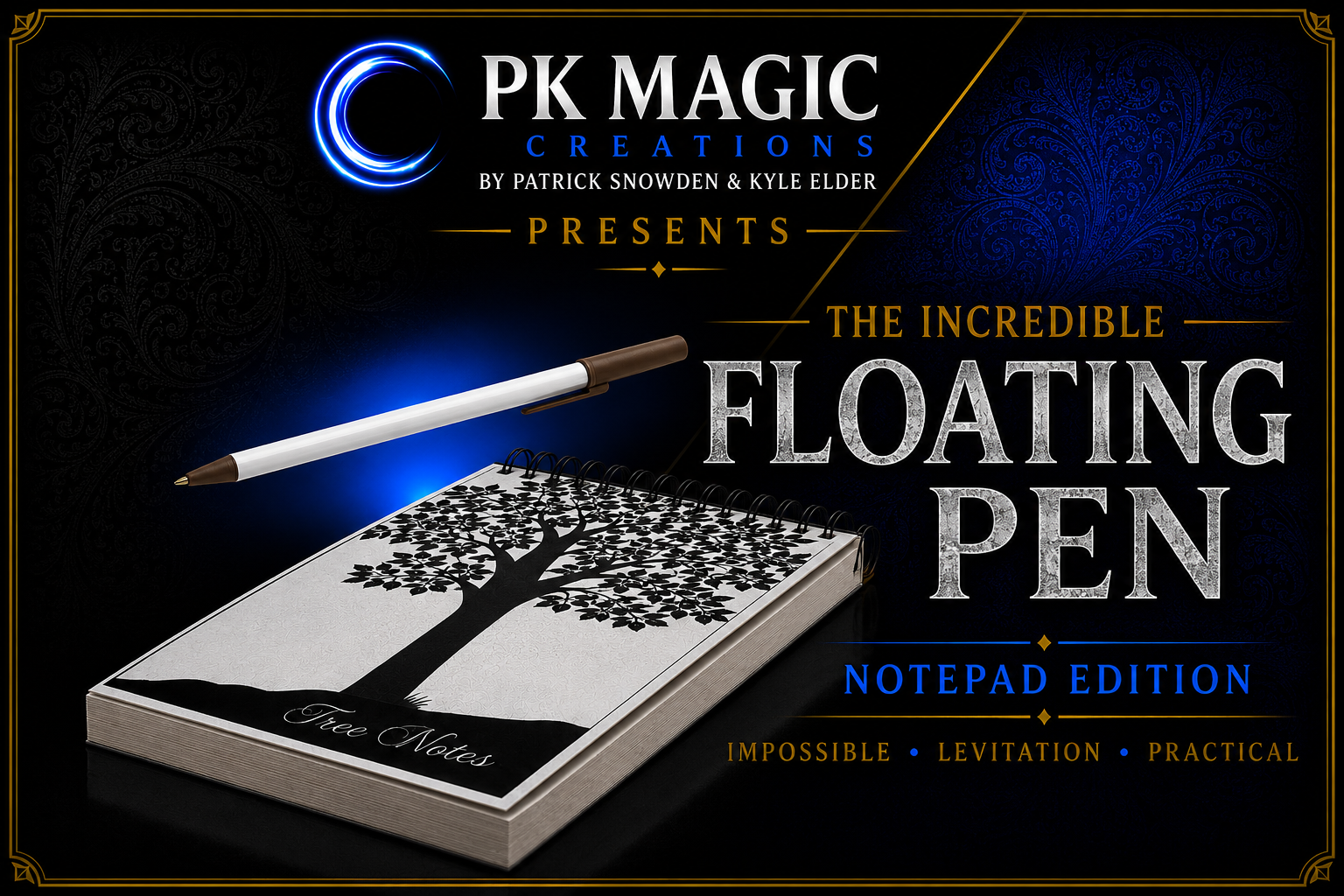 The Incredible Floating Pen Notepad Edition