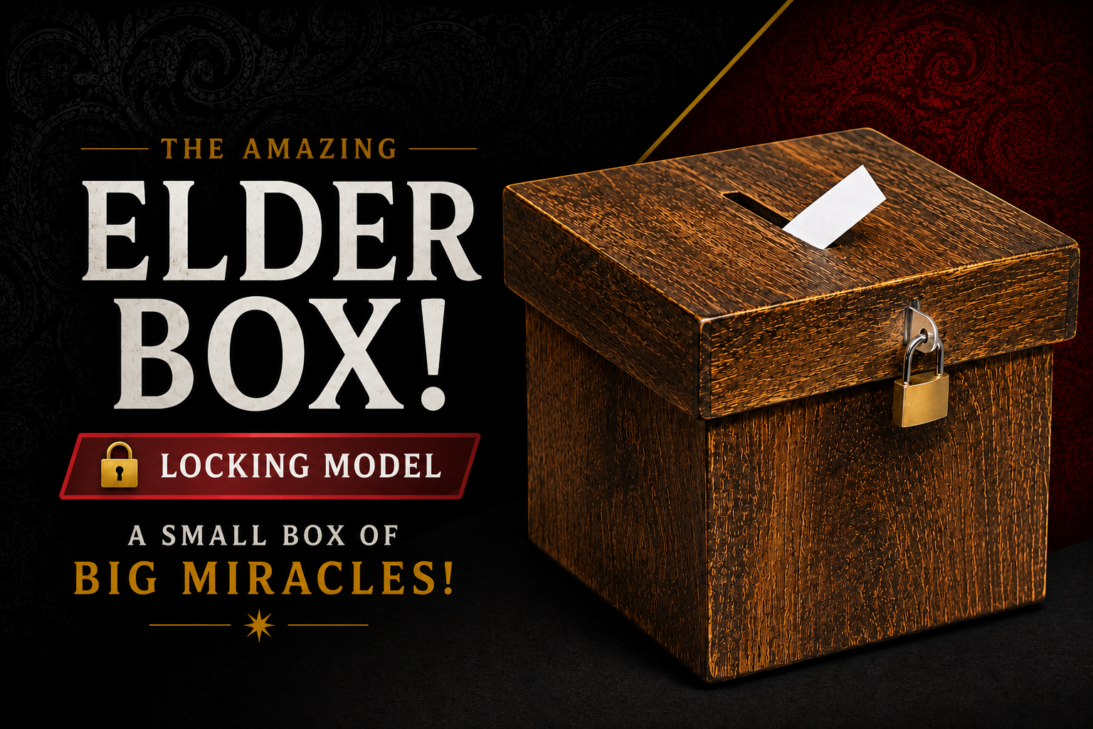 The Amazing Elder Box locking model