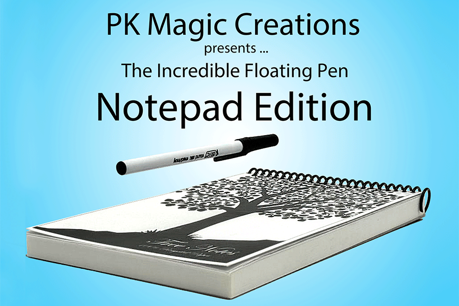The Incredible Floating Pen (Note Pad Edition)