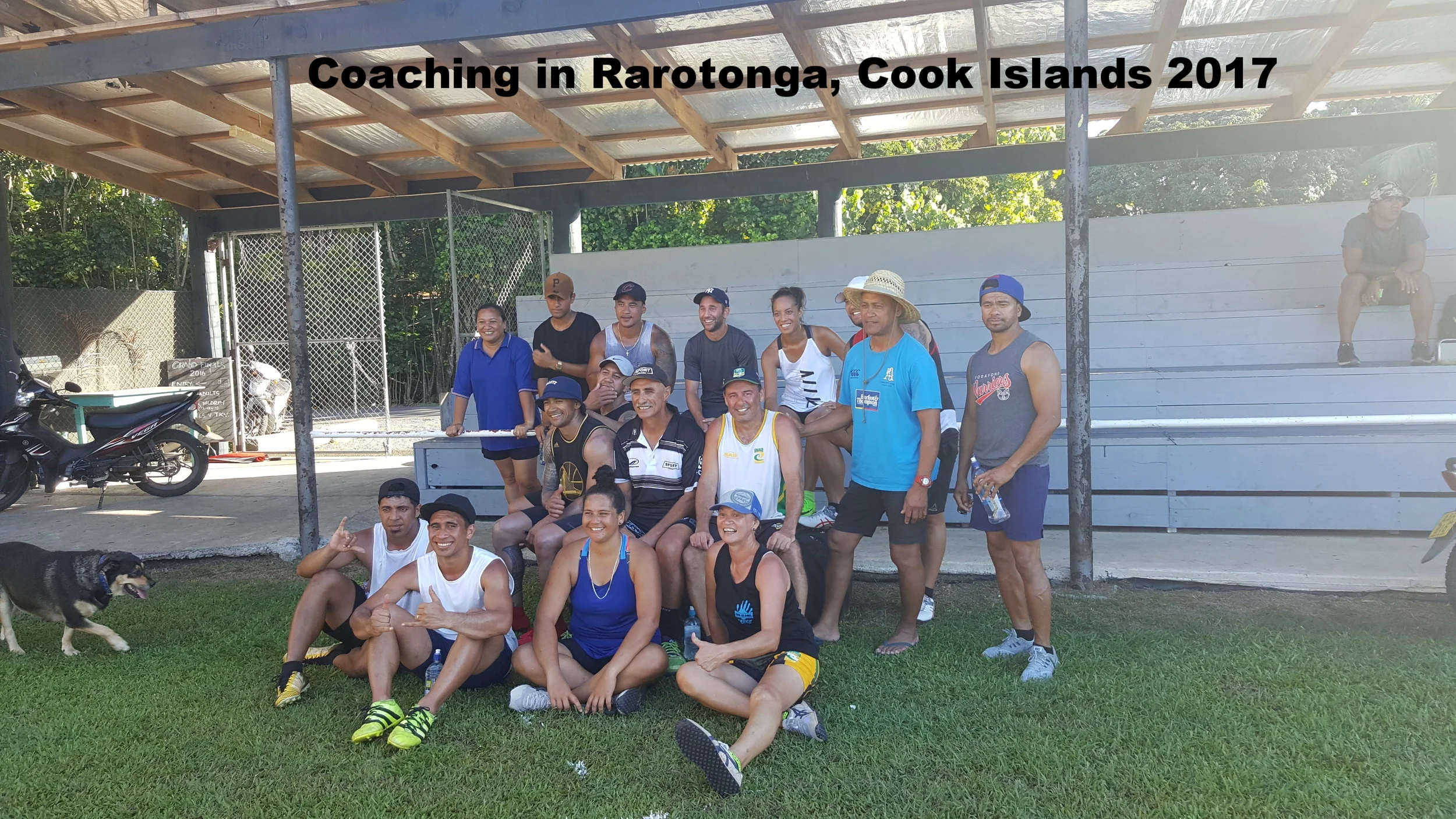 Coaching in Rarotonga, Cook Islands 2017