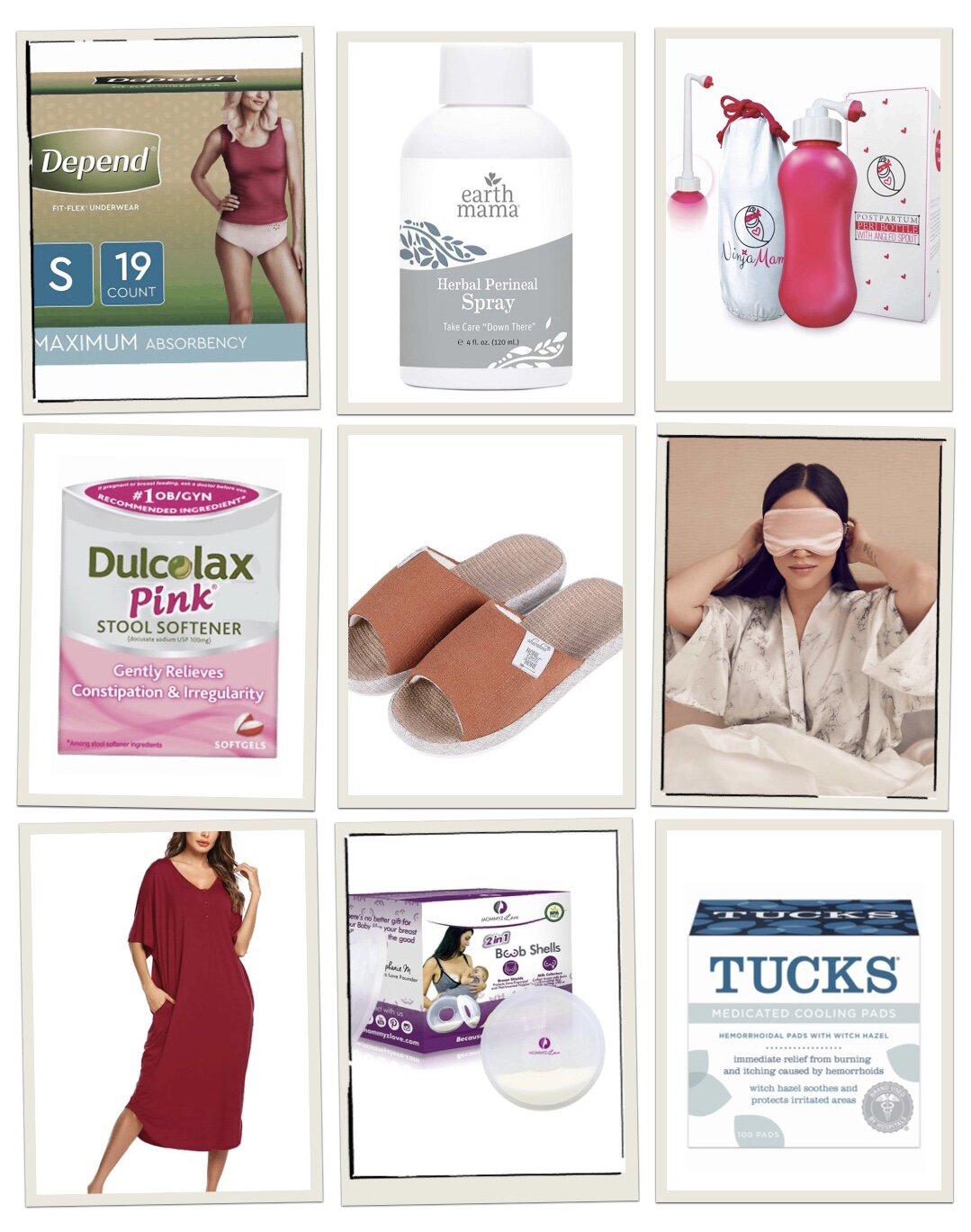 Bricia's Postpartum Essentials — Super Mamas