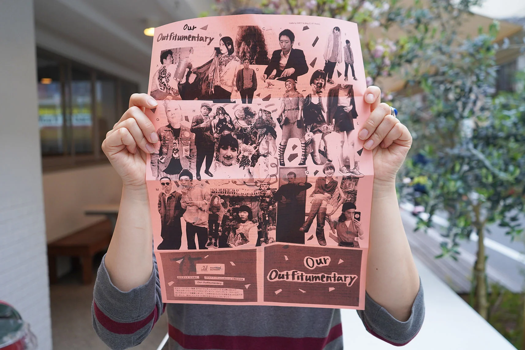 Zine by Dirty and Meg with the people who participated.