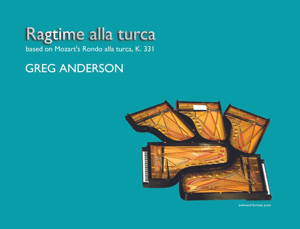Mozart: Ragtime alla turca (5 pianos)