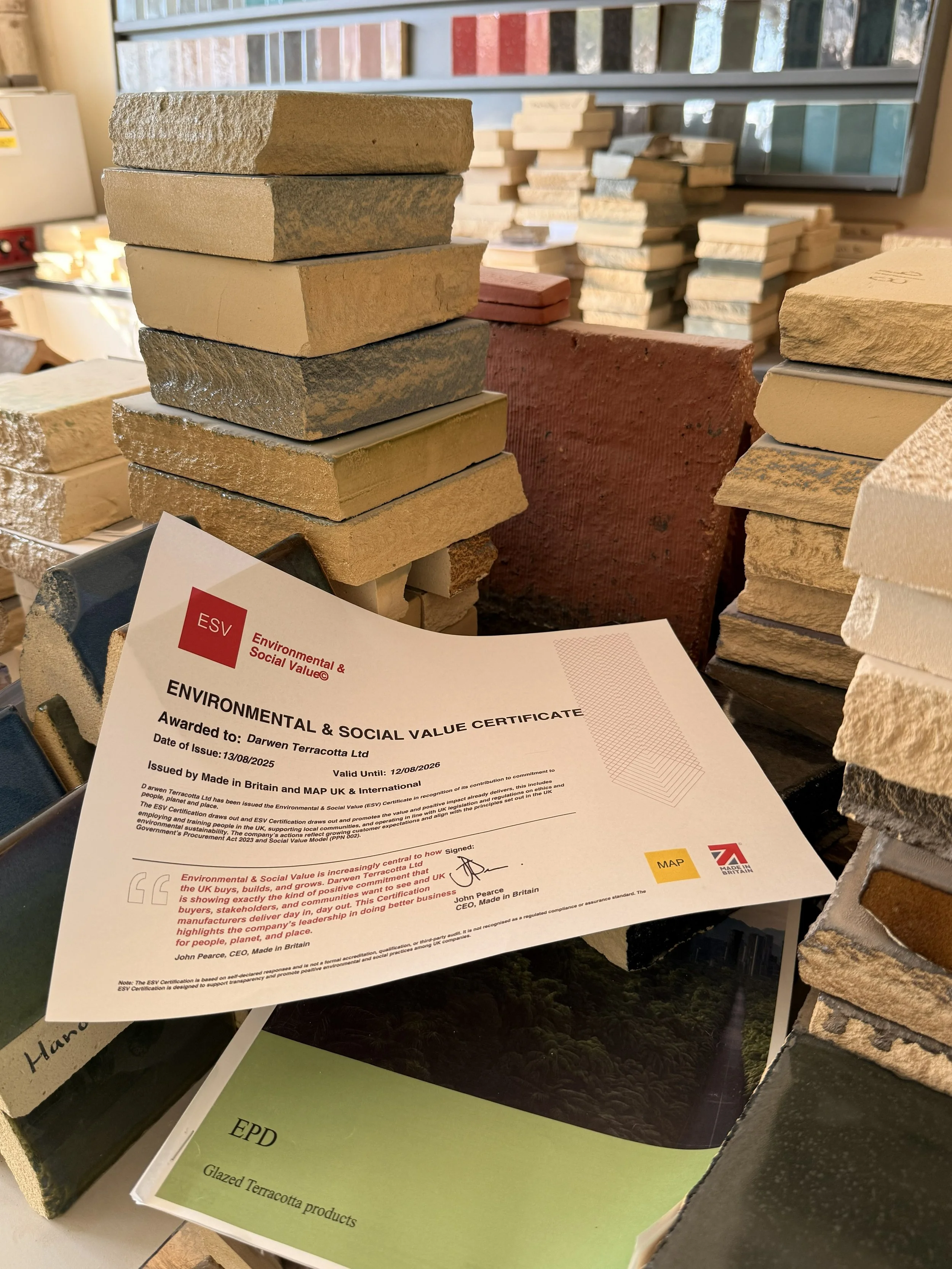 Made in Britain and The Manufacturer highlight our work on Poured Earth