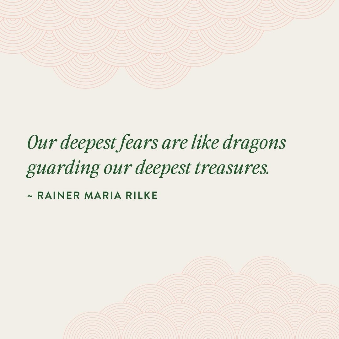 I love this teaching. It&rsquo;s the same wisdom that Joseph Campbell shared when he wrote &ldquo;The cave you fear to enter holds the treasure that you seek.&rdquo; 
⠀⠀⠀⠀⠀⠀⠀⠀⠀
What cave does it refer to for you? I remember this quote almost every Sa