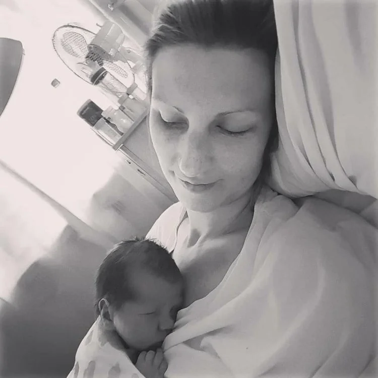 Birth Story - Elizabeth and baby Rufus
