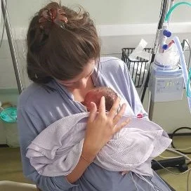 Birth story - Jay and baby Nancy