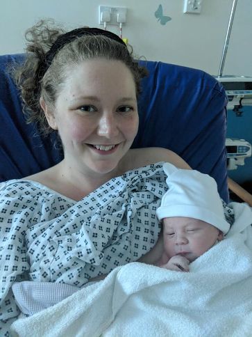 Birth story - Samantha and baby Nathan