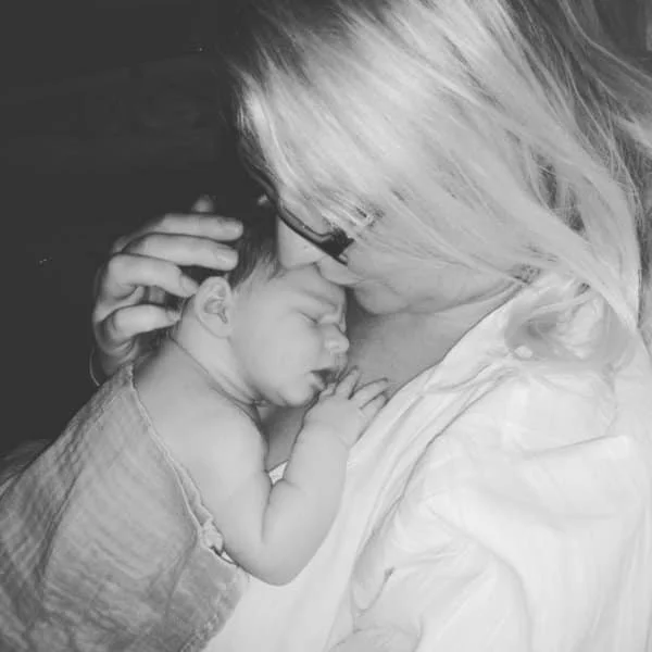 Birth story - Louise and baby Evelyn