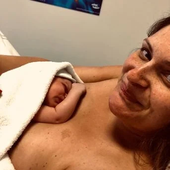 Birth story - Cheryl and baby Louis