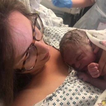 Birth story - Kath and baby girl