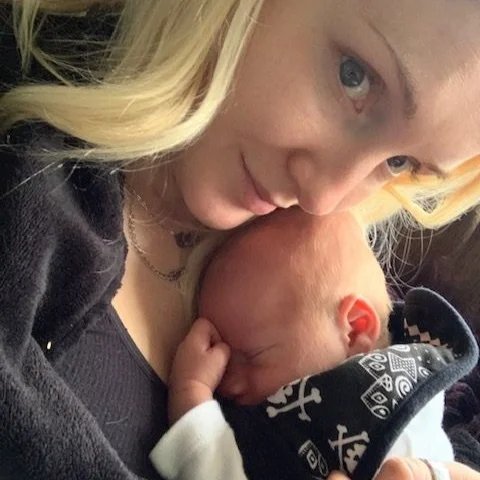 Birth story - Bridey and baby Cove