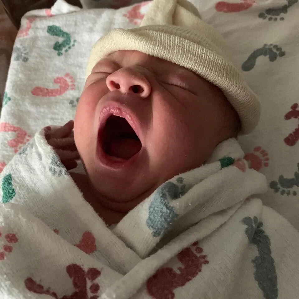 Birth story - Mikayla and baby Laszlo