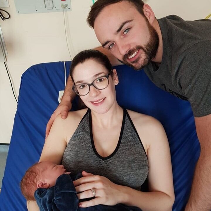 Birth story - Clare and baby Lucas