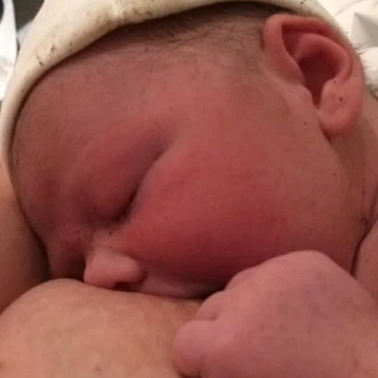 Birth story - Amber and baby Louis