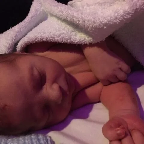Birth story - Sophie and baby Albert
