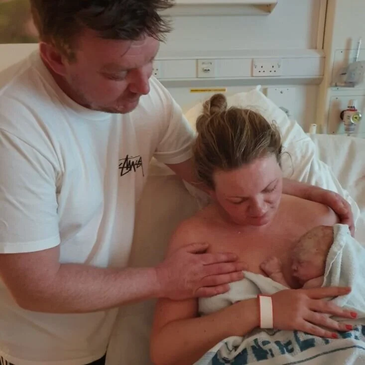 Birth story - Verity and baby Sadie