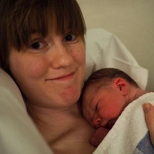 Birth story - Katherine and baby Franklin