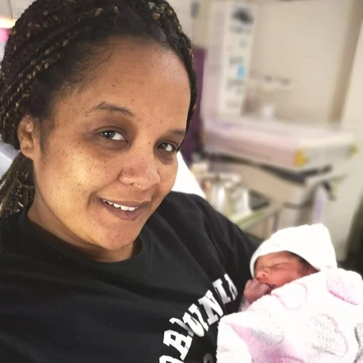 Birth story - Natasha and baby girl