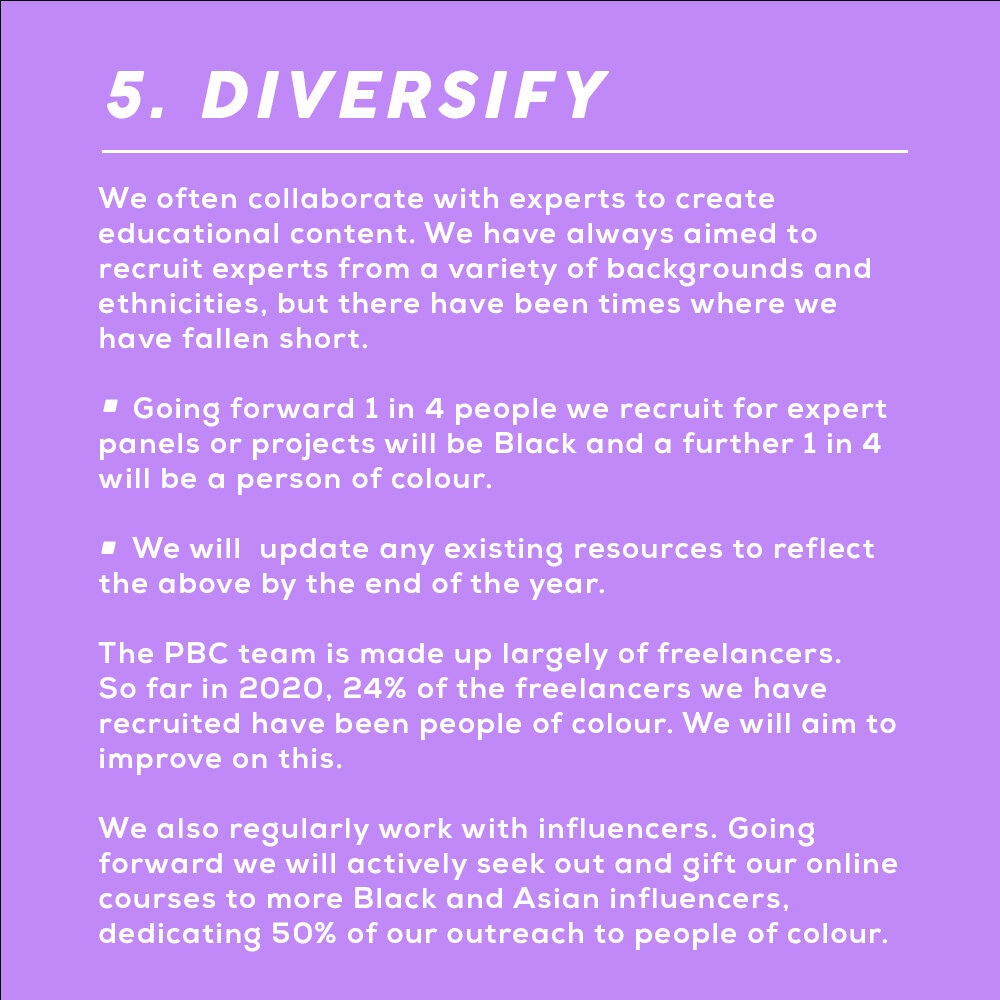 5. Diversify