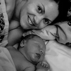 Birth story - Natalie and baby Albie