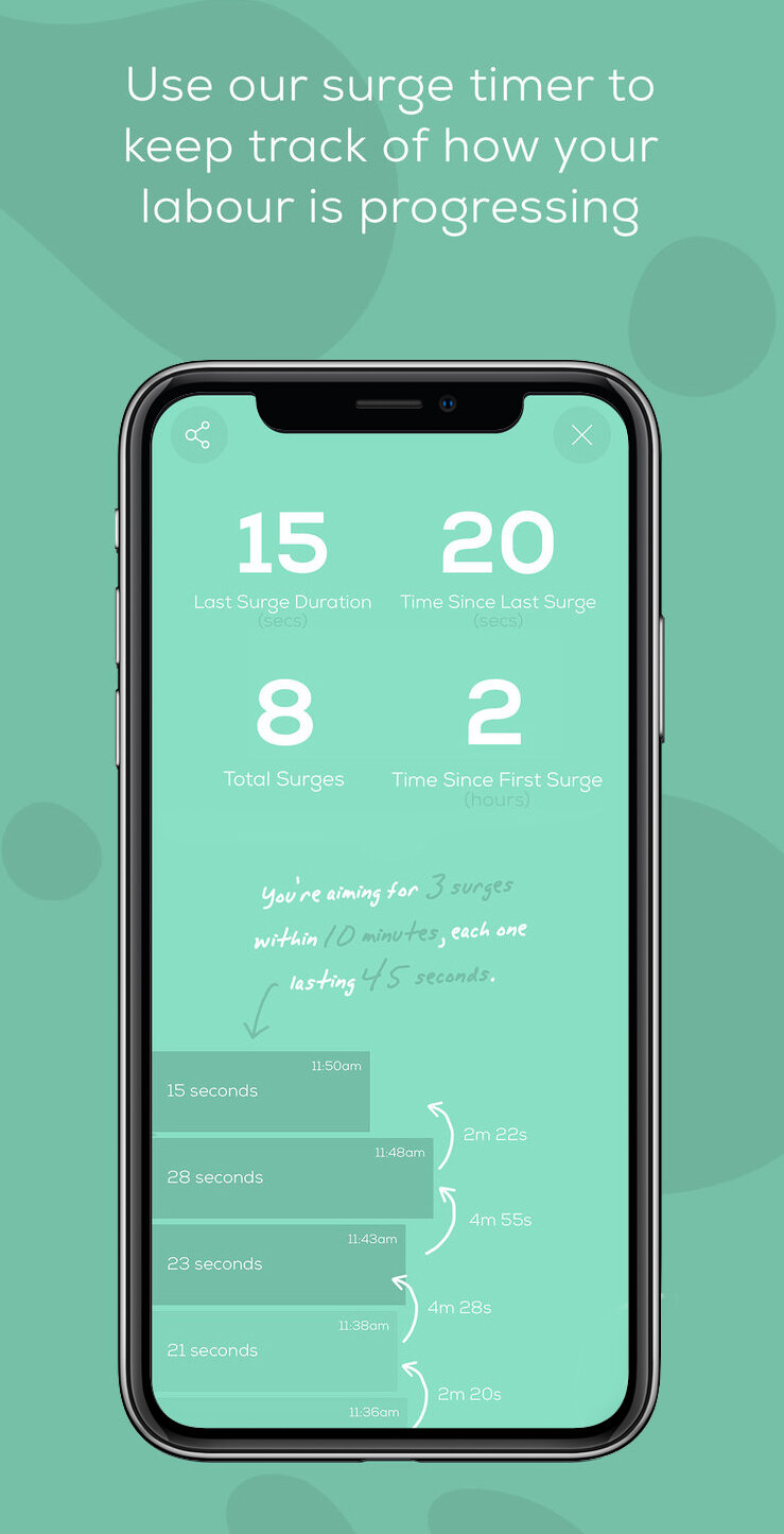 contraction timing app contraction timing app