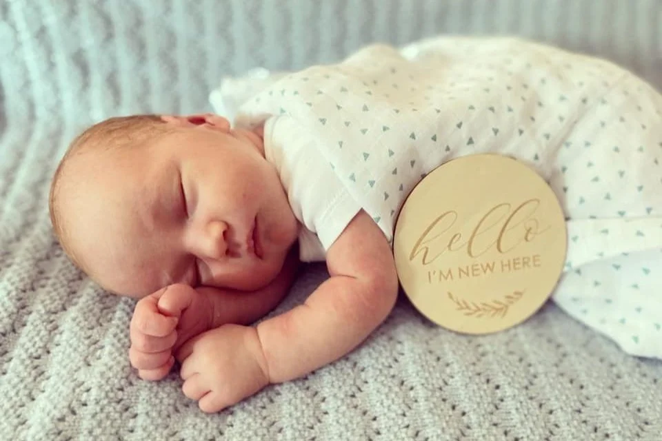 Birth story - Charlotte and baby Charlie