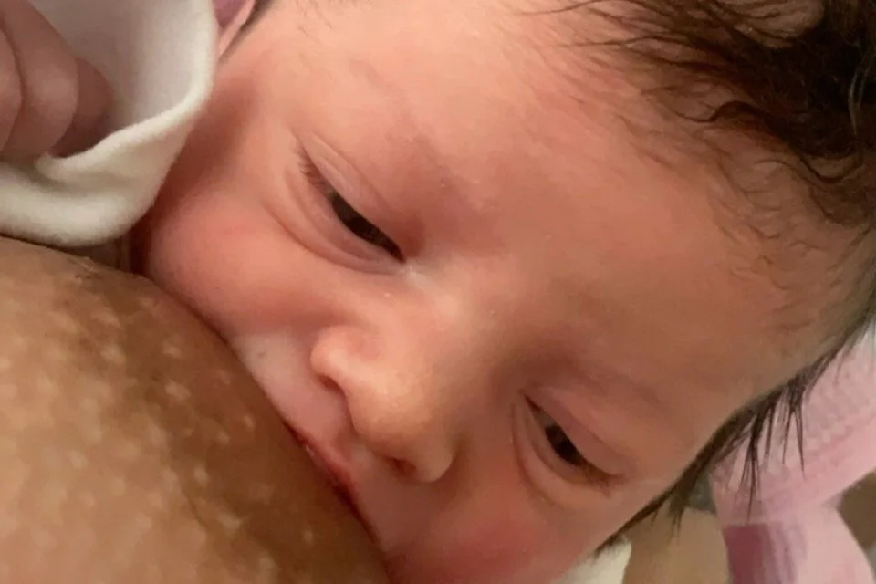 Birth story - Andrea and baby Stella