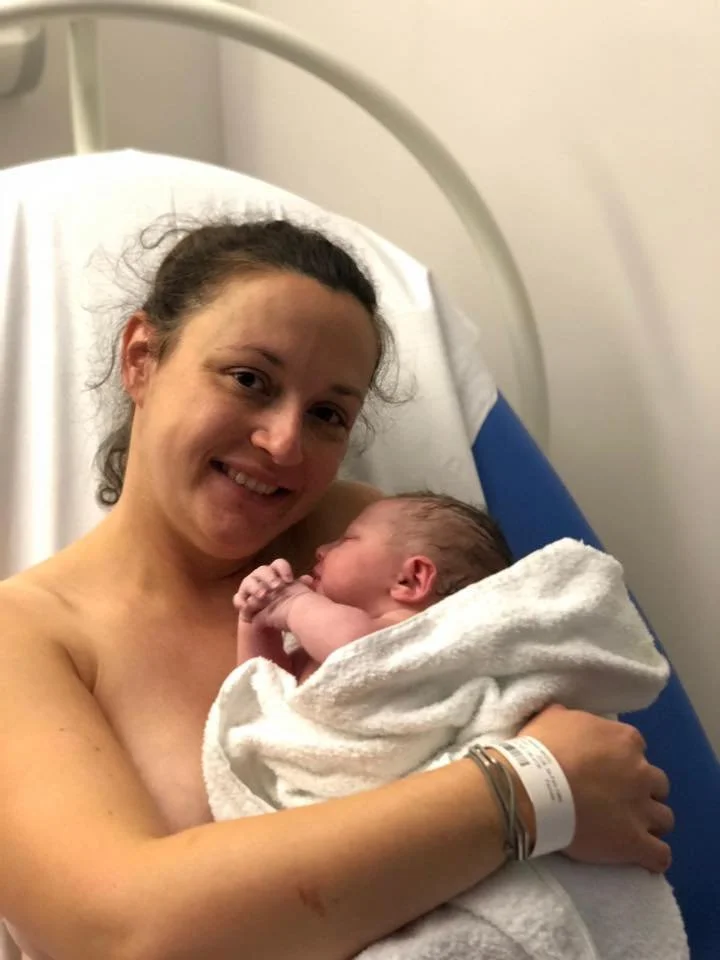 Birth story - Natalie and baby Beatrix