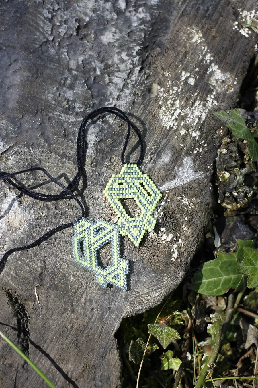 stitches . handwoven glass seed beads with sterling silver findings. lightweight and colorful pieces to delight your lobes, neck, friends and family. 