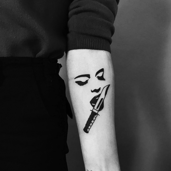 Dark Pop Art Portrait Tattoos by Andrey Volkov  Scene360