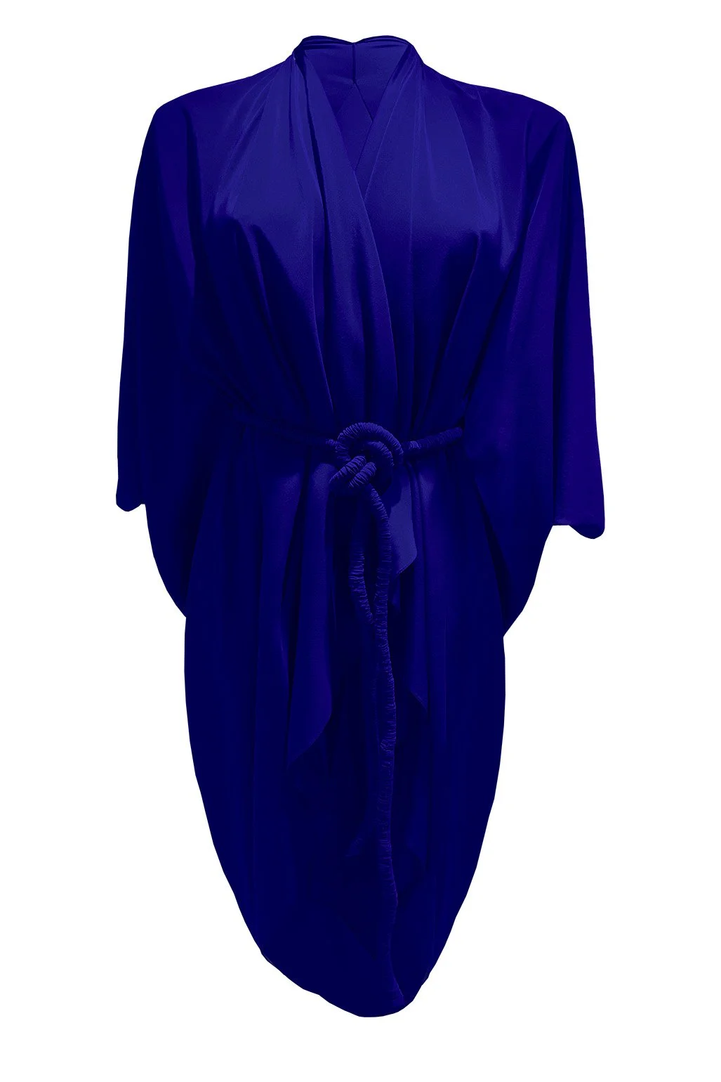 EPOK-WRAP-BLOUSE-OBIJIME-CREPEDECHINE-SAPPHIRE-BLUE-FRONT