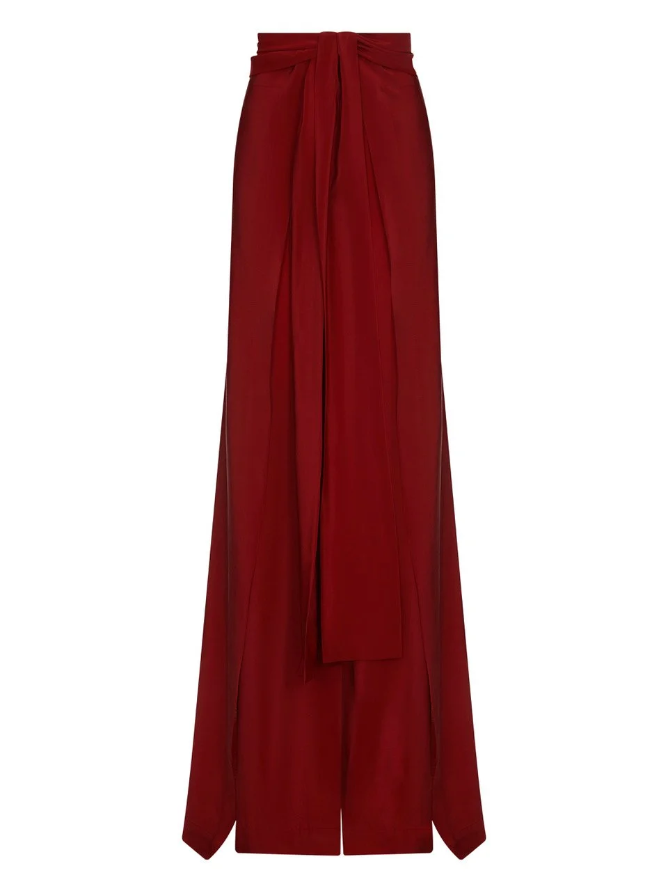 EPOK-SARONG-SET-TROUSERS-SILK-FIRE-RED-FRONT (Copy)