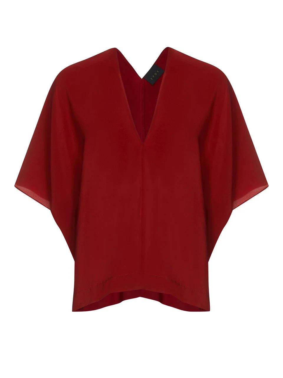 EPOK-SARONG-SET-KAFTAN-TSHIRT-SILK-FIRE-RED-FRONT (Copy)