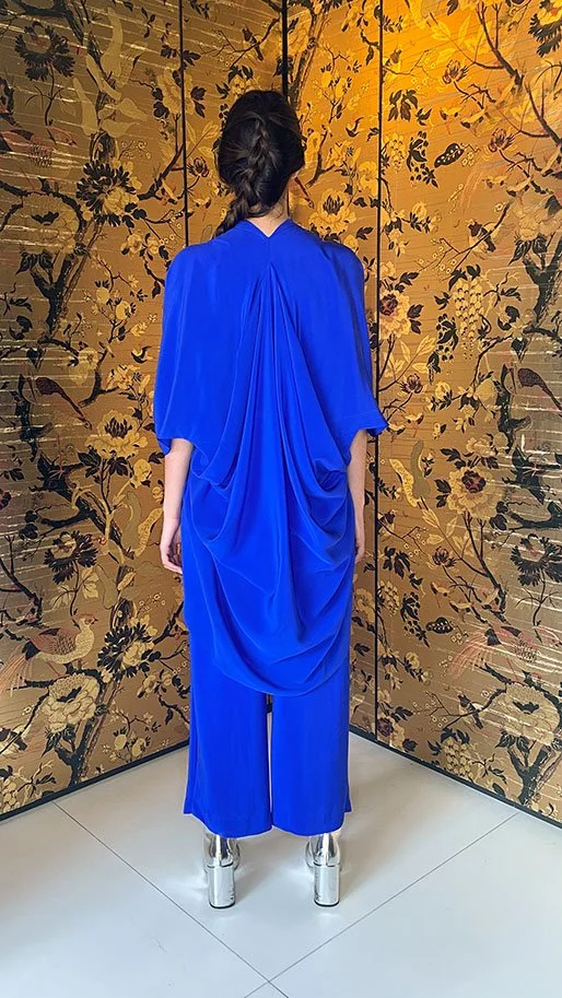 EPOK-ECOMMERCE-WRAP-BLOUSE-OBIJIME-CREPE-DE-CHINE-SAPPHIRE-BLUE-BACK