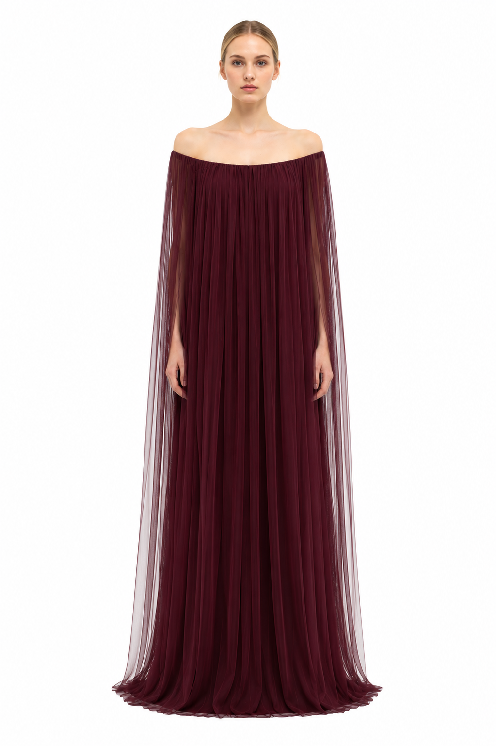 EPOK-Olympia Dress Maxi-Silk-Burgandy-Front View.png (Copy)
