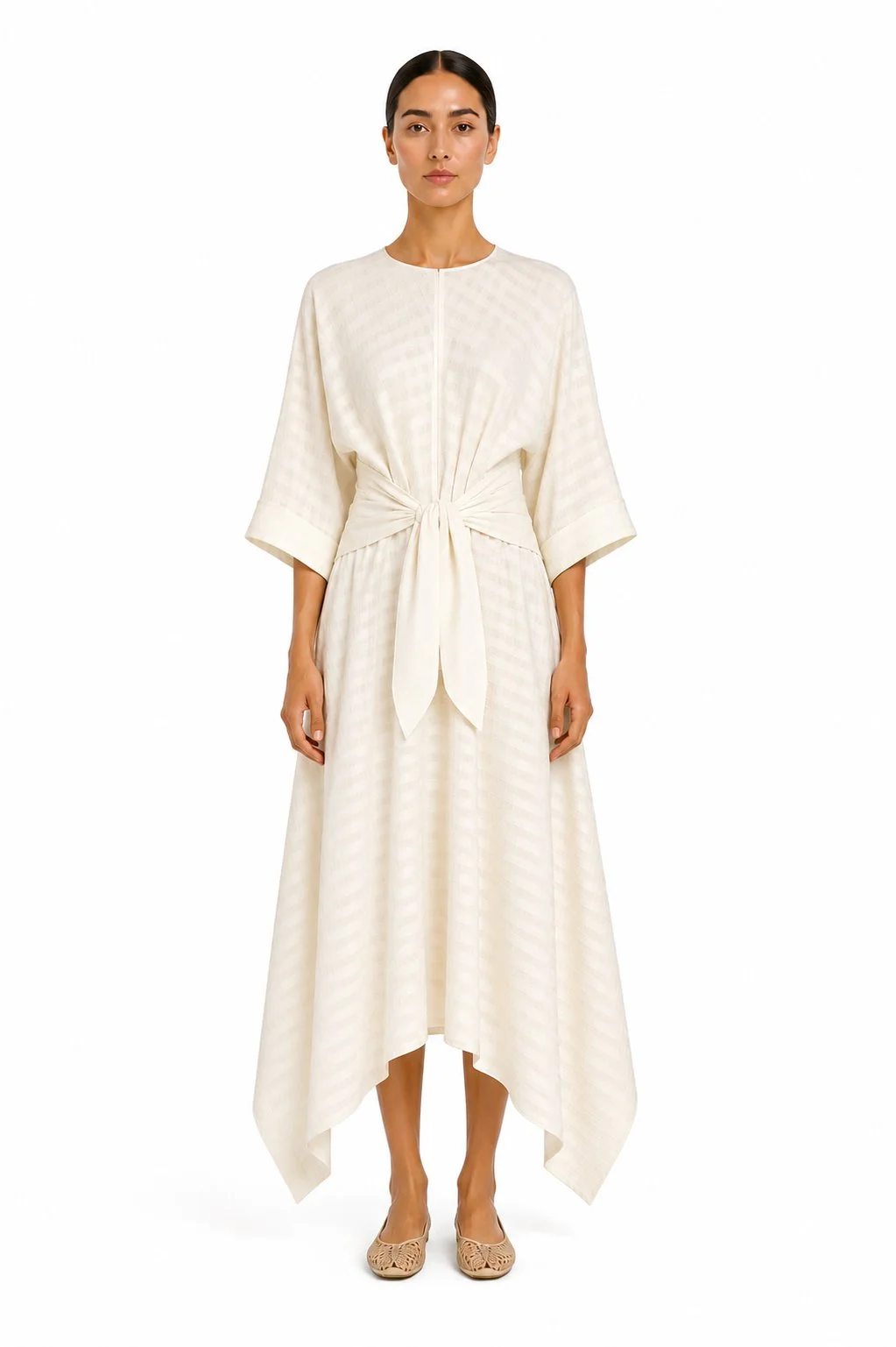 epok-amalfi-dress-chalk-cream-silk-check-model-1-front.jpg