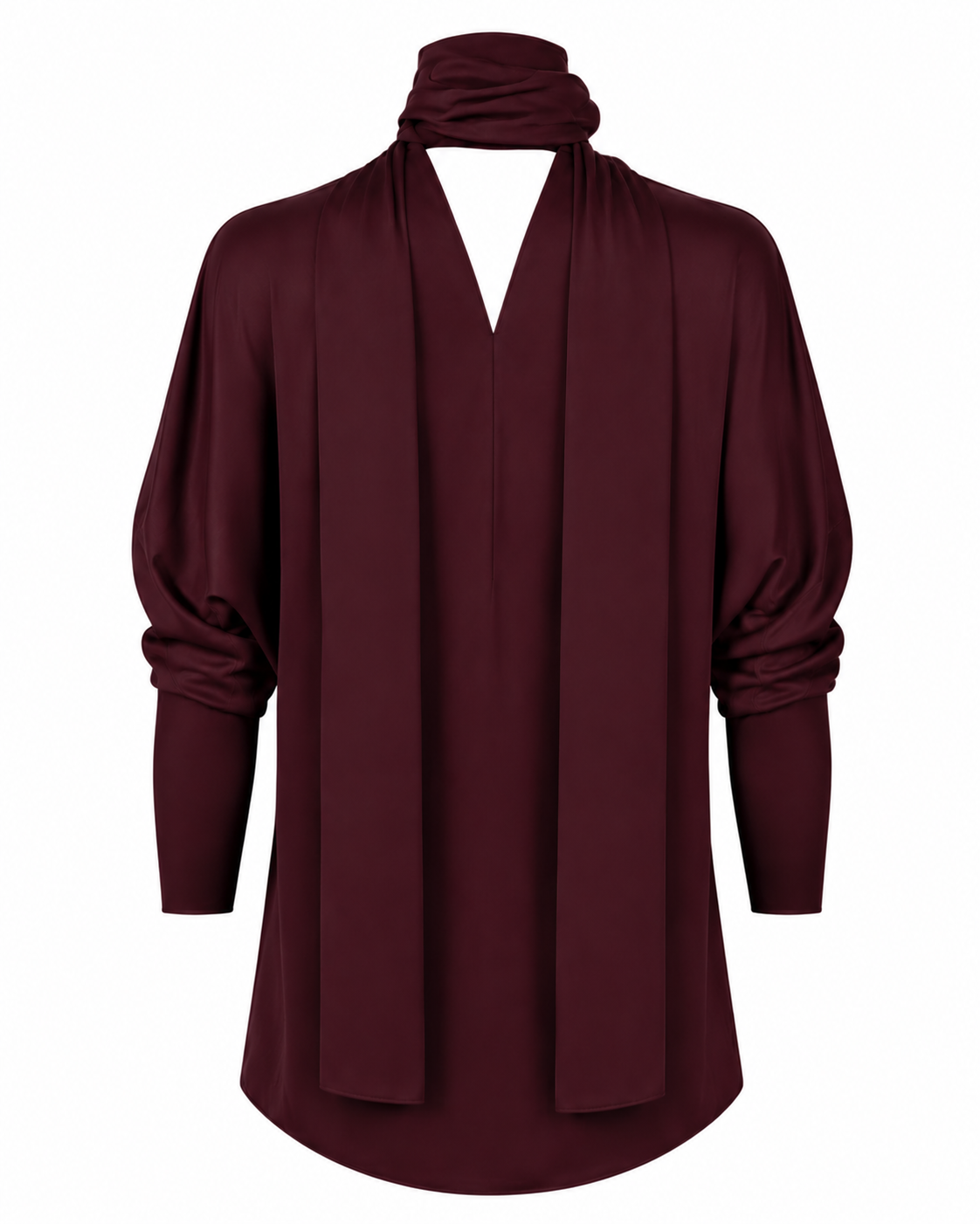 EPOK_ROSE_BLOUSE_DRAPED_SILK_BURGANDY_BCK .png