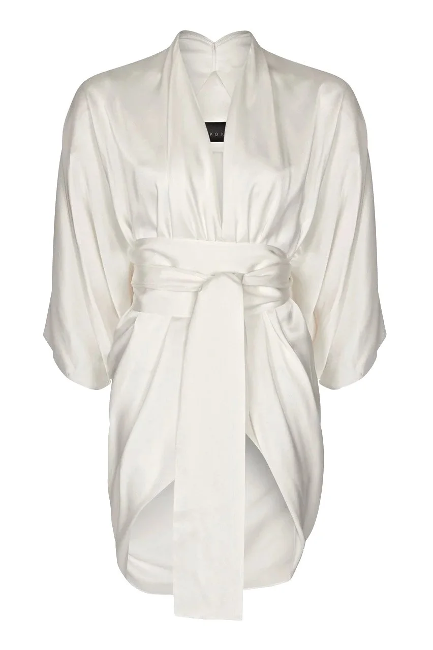 E P O K Wrap Blouse Silk