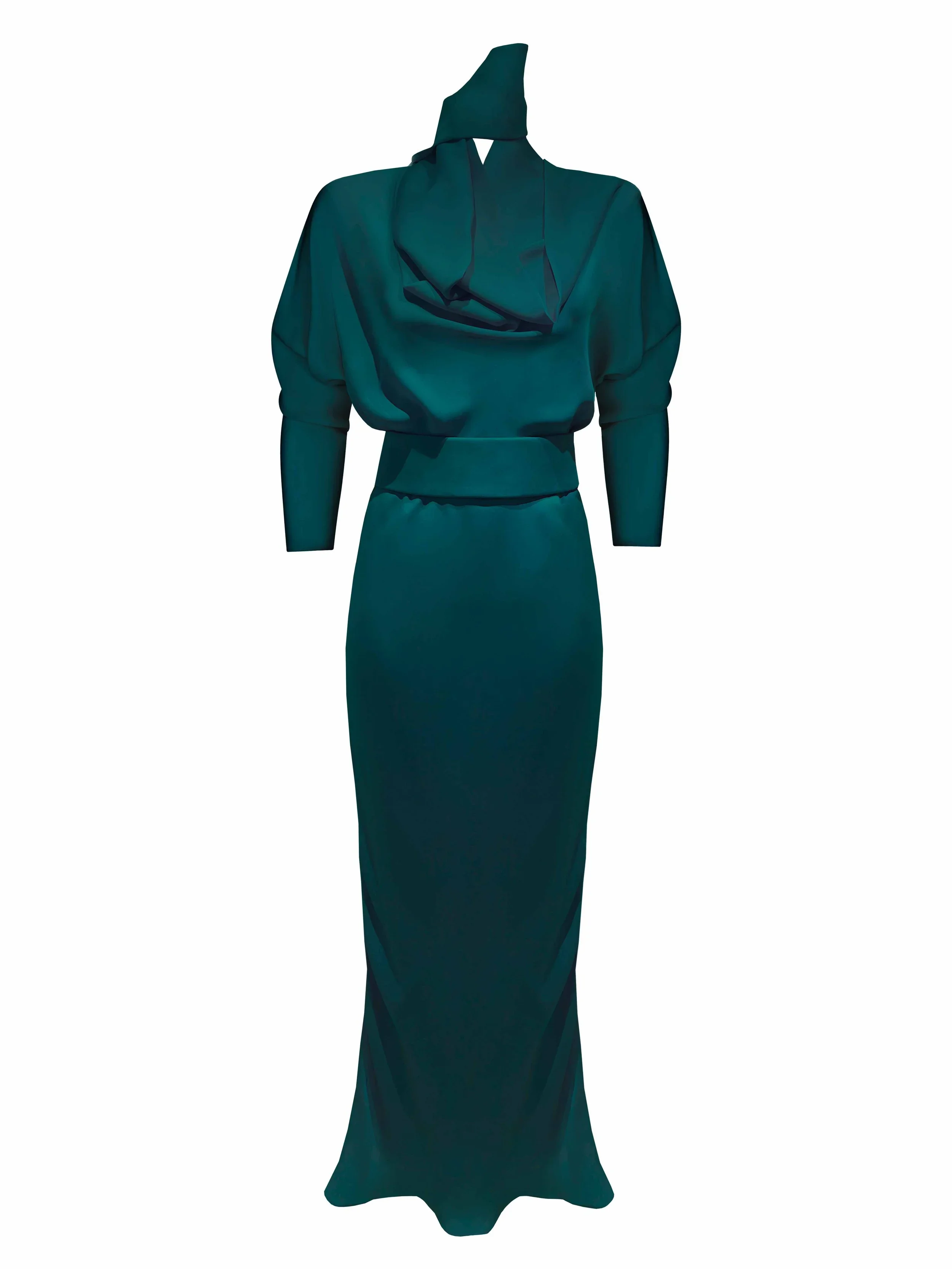 EPOK-COWL-DRESS-SILK-GEORGETTE-OCEAN-BLUE-FRONT.webp