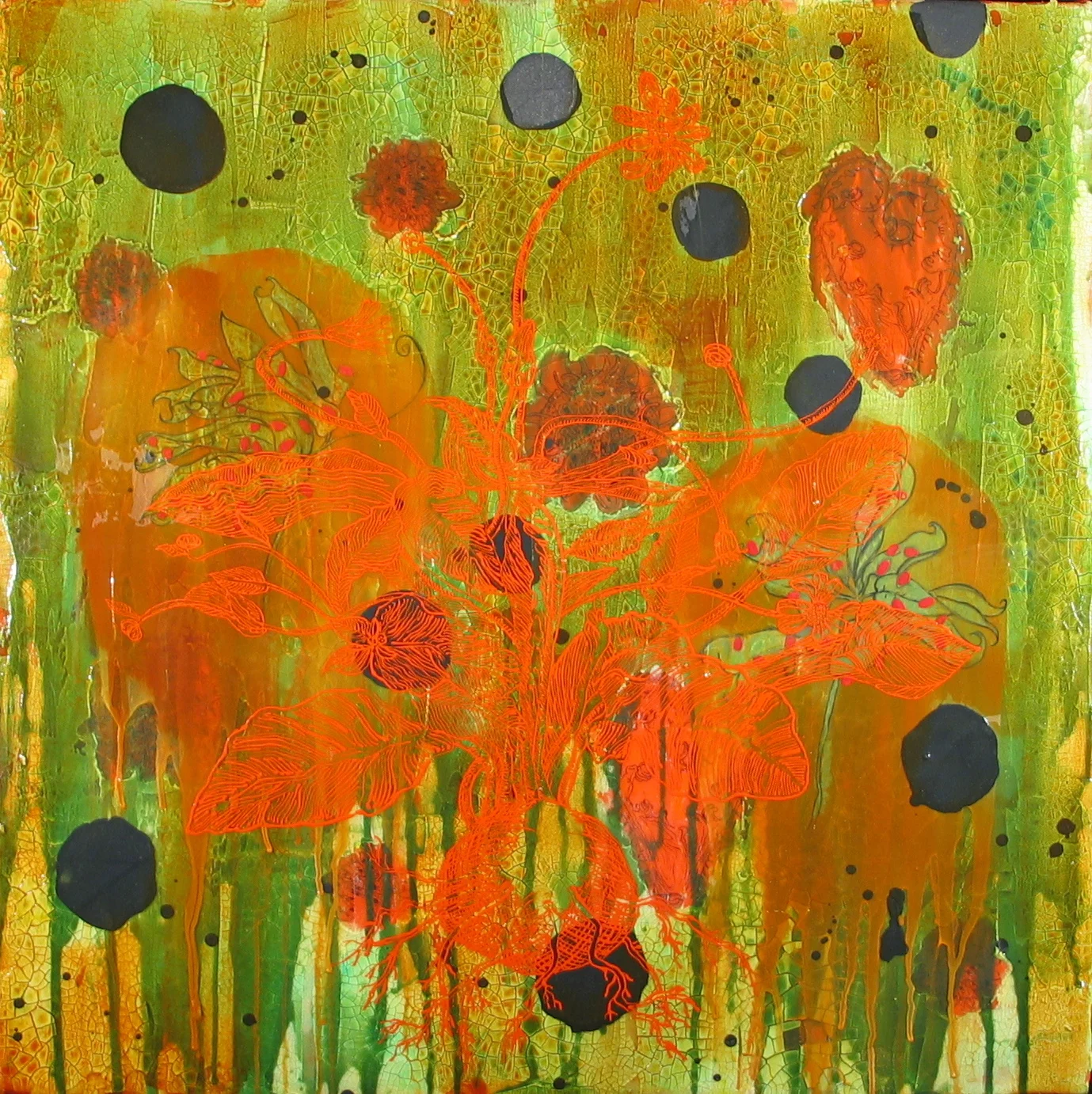 Primula Primal 36" x 36"