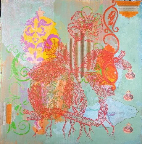 Tinkerbell 24" x 24"