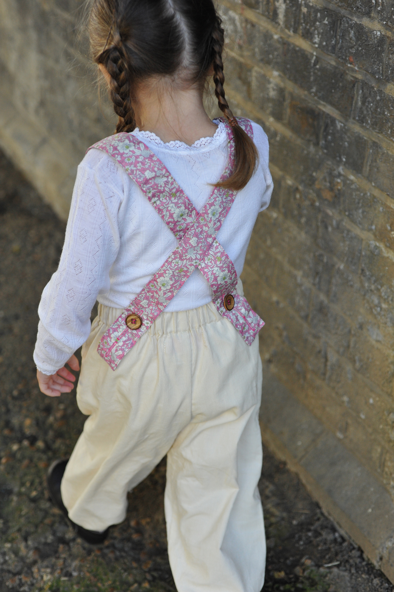 Dungarees - Cream