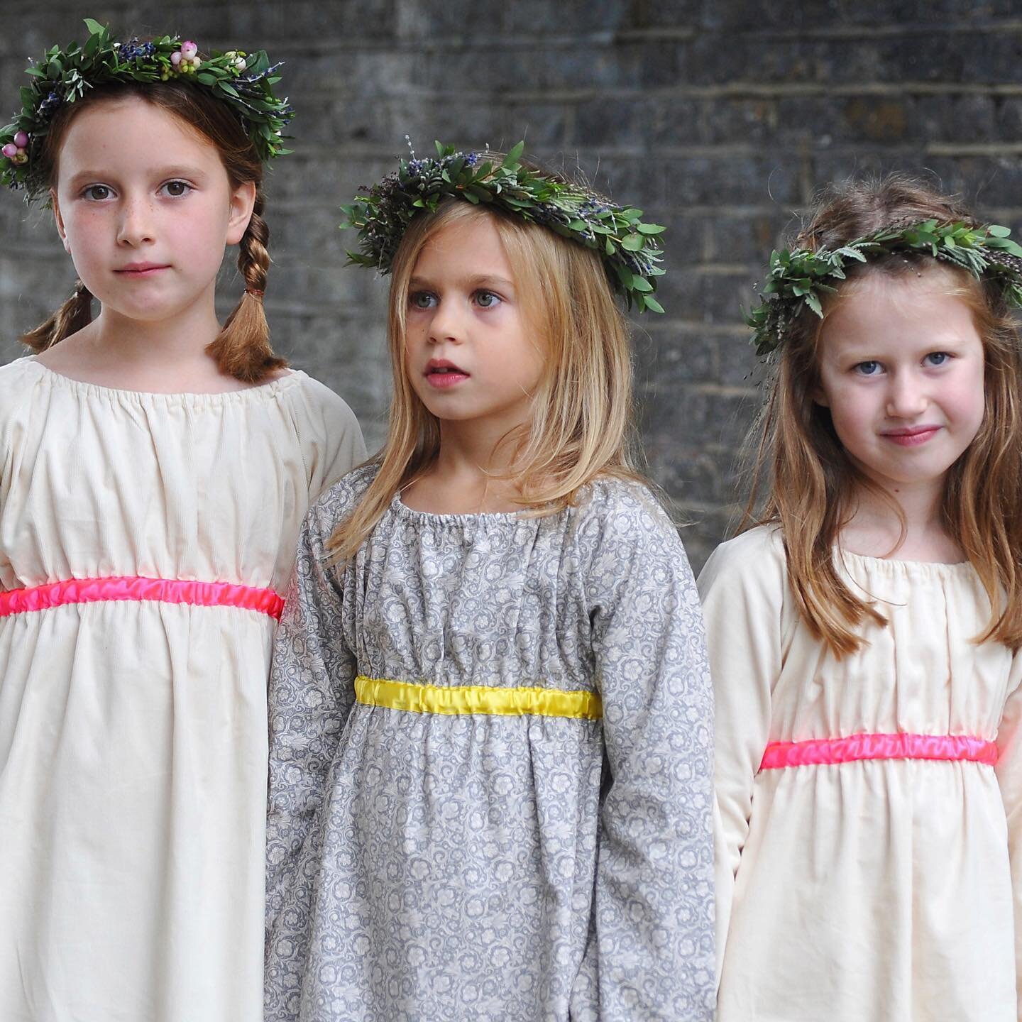 A gorgeous trio 💜 wearing our timeless and classic empire line dresses. Perfect for the festive season. 

#girlsdress #cottondress #kidsfashion #fashionthatlasts #juniperberrykids #londonkidswear